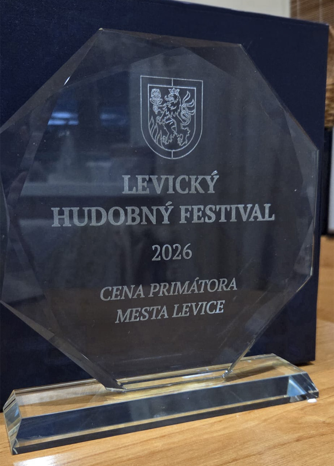 2026 05 Cena Natalia Benova Cena primatora mesta Levice