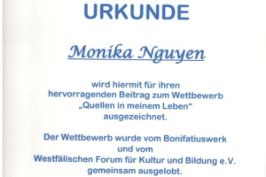 22 Bonifatiuswerk 2024 12 Monika Nguyen diplom